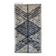 Mid-century gray wool rya rug | Sweden | 1960s