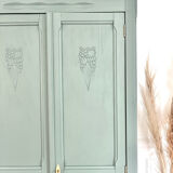 Armoire Art Déco verte