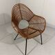 Rattan easy chairs by Rohé Noordwolde, Netherlands 1950-60’s