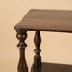 Antique turned walnut shelf