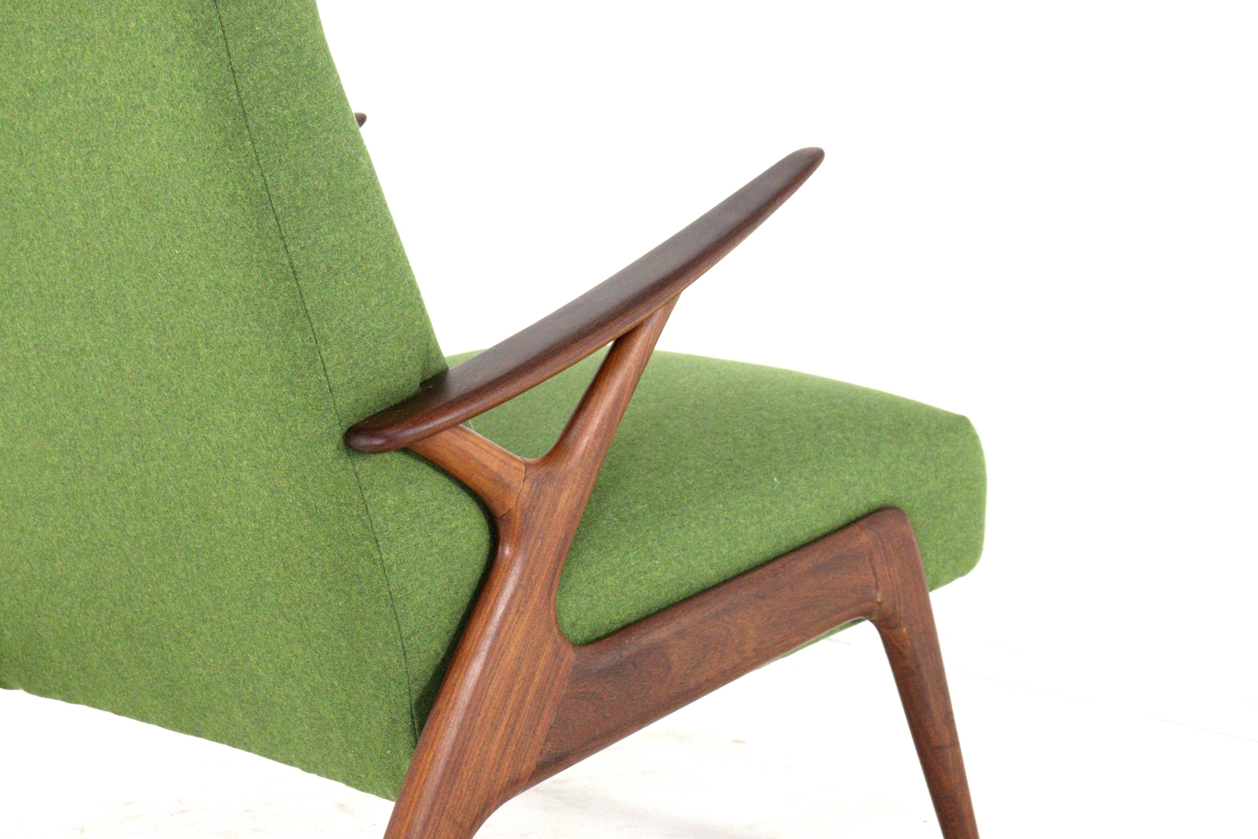 Armchair 'Overschie' - mid century modern - fully restored - dutch design
