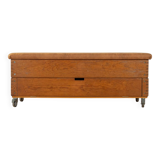 Vaulting Box as Bench and Shoe Cabinet
