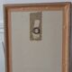 Mirror to install in carved wood bamboo way 50s