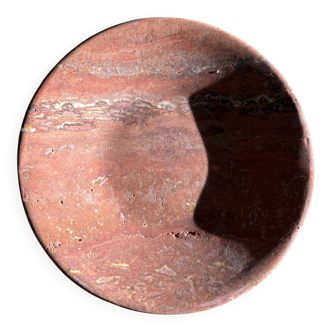 travertine valet tray, decorative red travertine tray