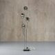Goffredo Reggiani chrome floor lamp with four spotlights, Italy, 1970s