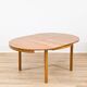 Vintage dining room set in the style of Charlotte Perriand 1970.