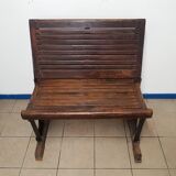 Paris metro bench