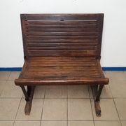 Banc de métro parisien