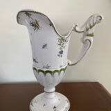 Moustiers earthenware pitcher