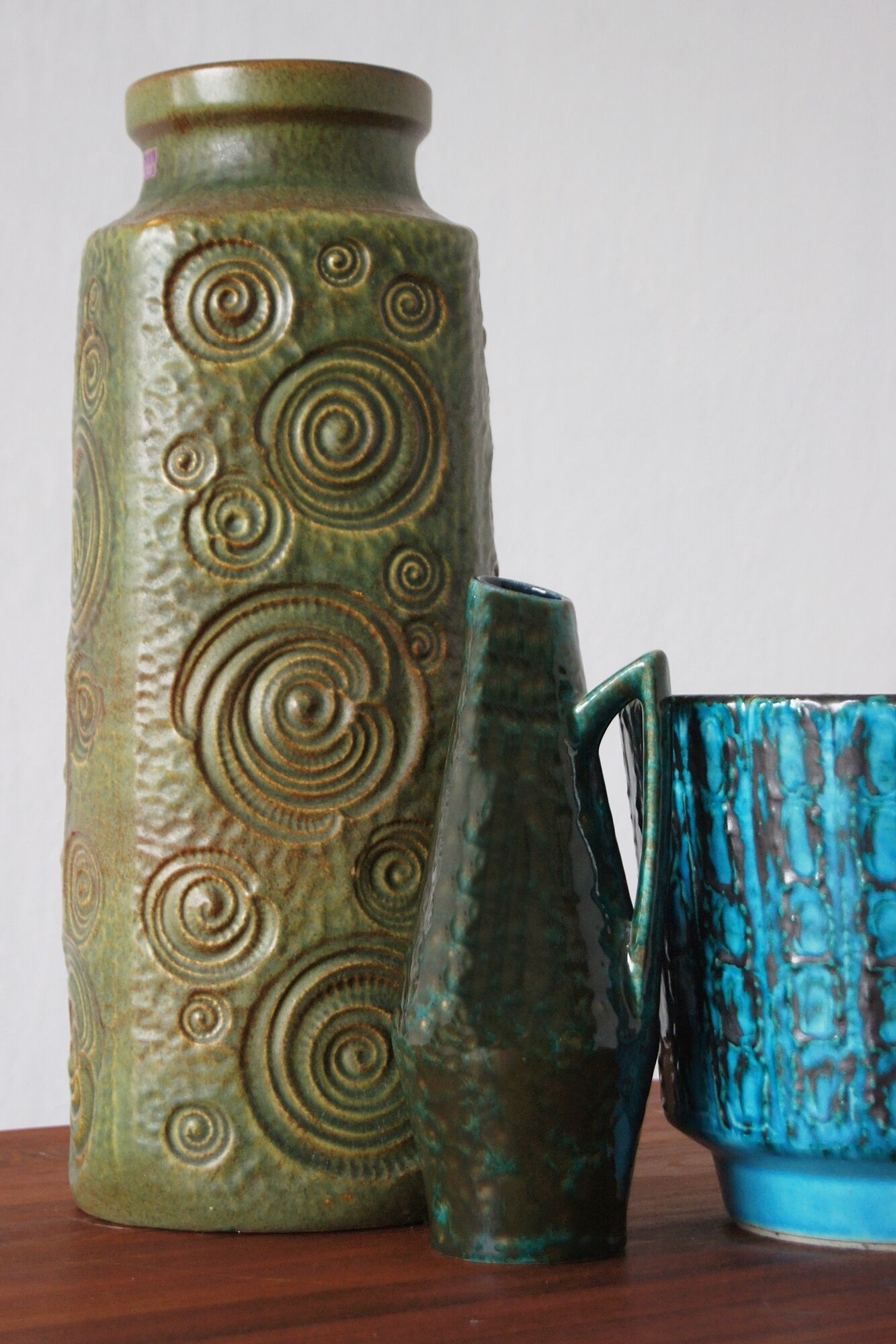 Mid-Century Ceramic Vase by Heinz Siery for Scheurich