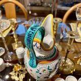Deruta Italian earthenware pitcher