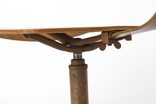 Chaise de bureau industrielle, années 1950 environ - Allemagne