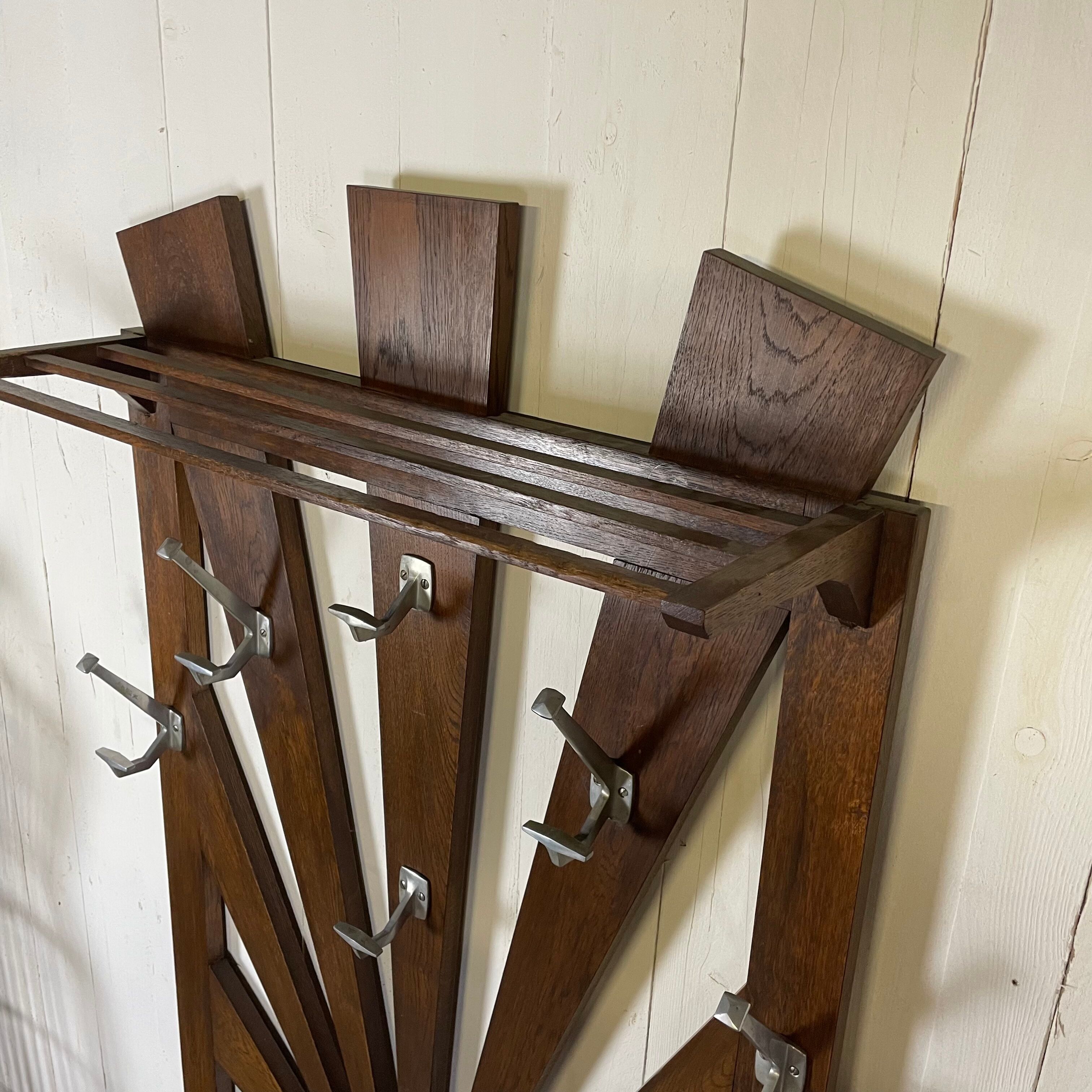 Coat rack art deco cloakroom