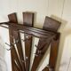 Coat rack art deco cloakroom