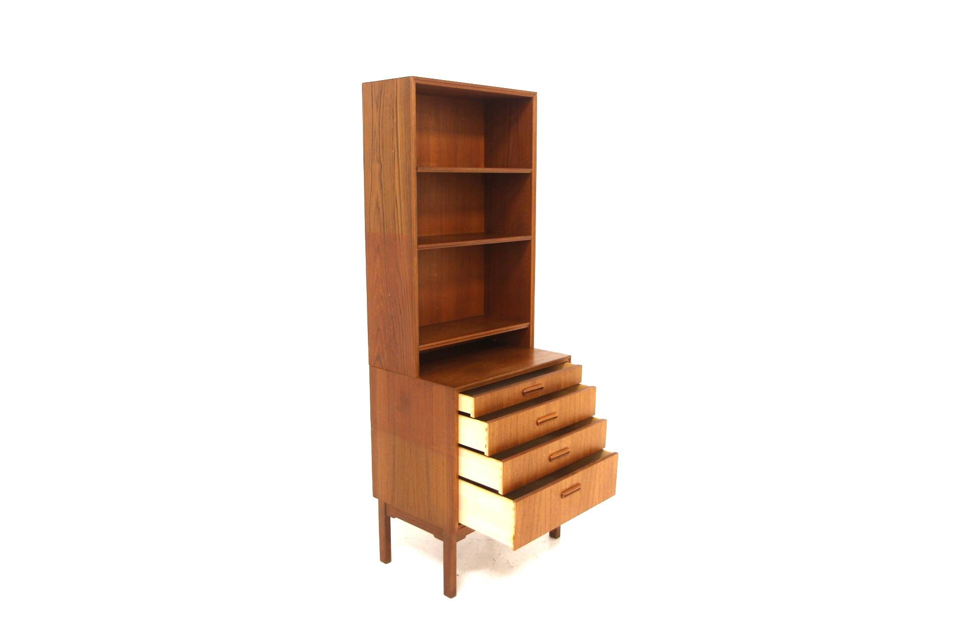 Scandinavian teak bookcase, Sweden, 1960