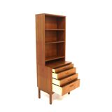 Scandinavian teak bookcase, Sweden, 1960