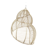 XXL rattan pendant light Natural rattan light