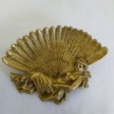 Cendrier/ vide poche en bronze ancien