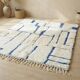 Traditional handmade Berber rug size 2/3 m