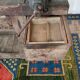 Old oak workbench