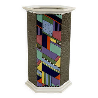Scenario Metropol Vase by Barbara Brenner for Rosenthal, 1990