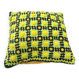 Vintage crochet cushion