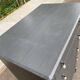 Chiffonnier commode scandinave 5 tiroirs gris anthracite en bois massif