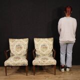 Pair of 20th Century Italian Armchairs