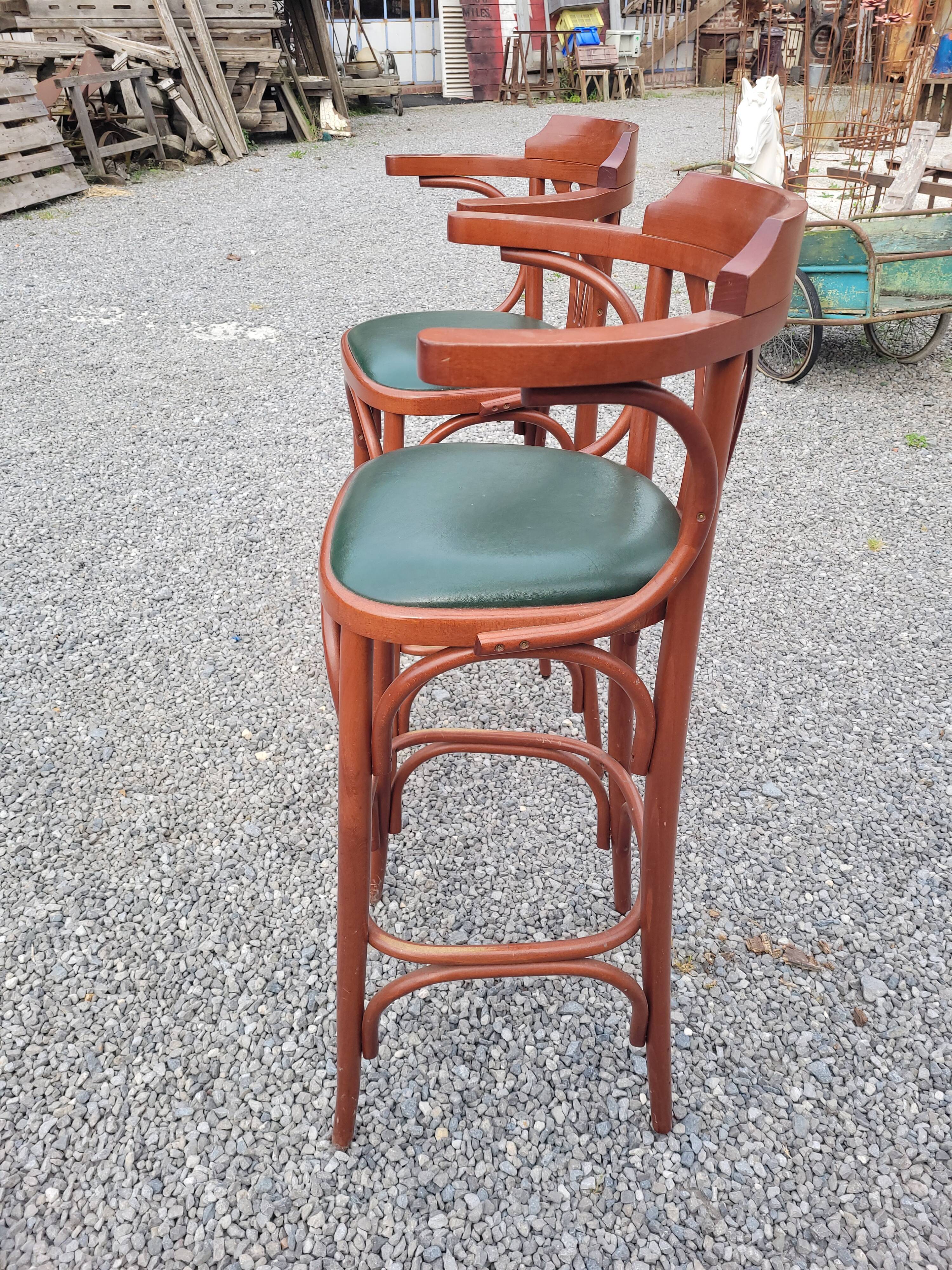 Pair of bistro stools