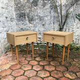 Pair of vintage bedside tables