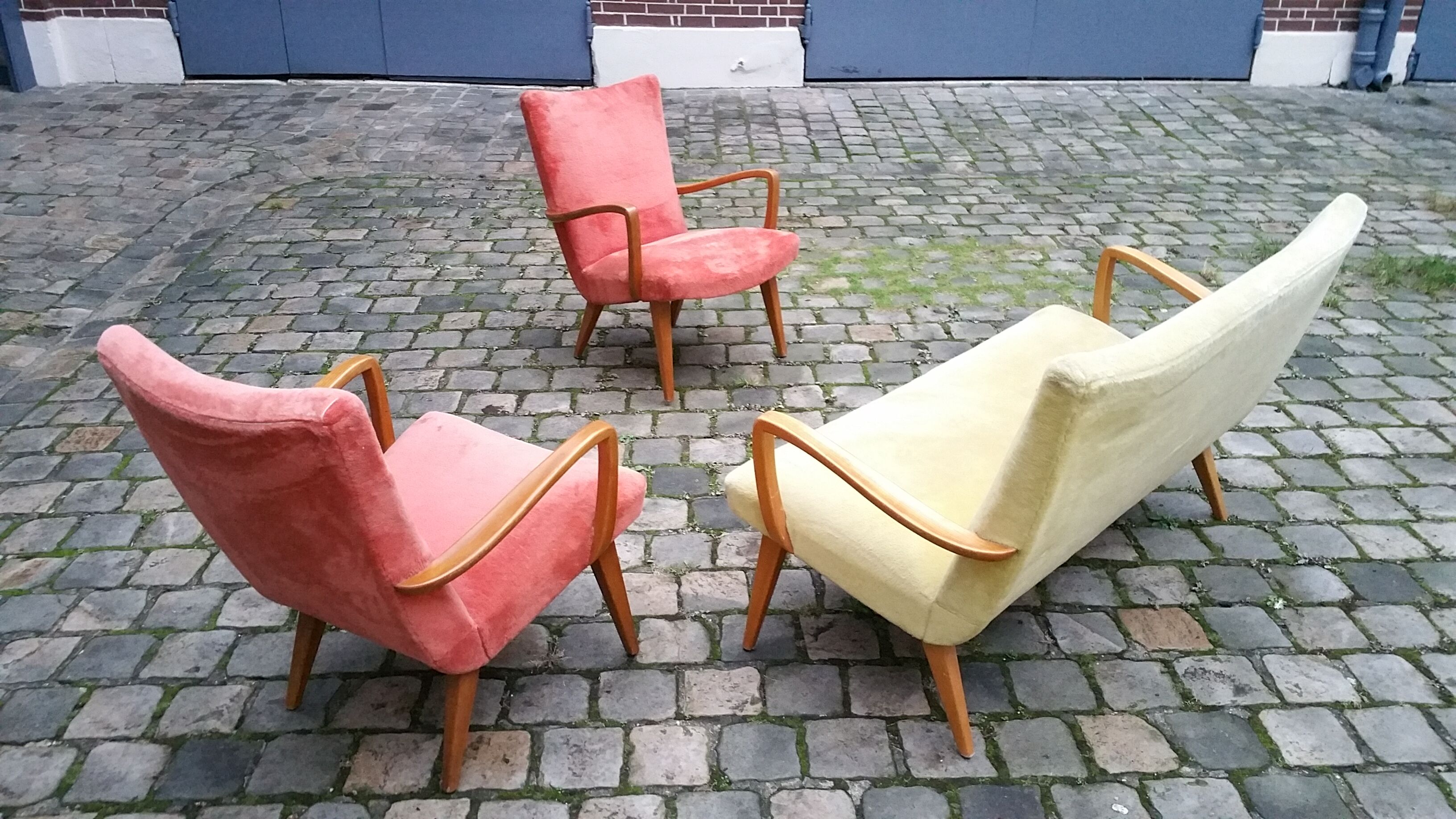 Walter Knoll Mid Century Arno Votteler Sofa Chair