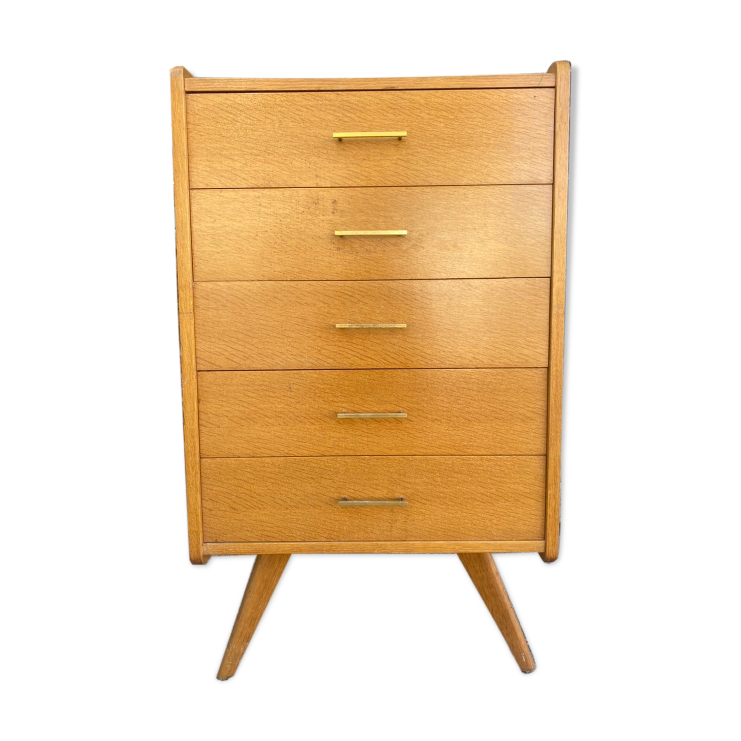 Vintage compass foot dresser