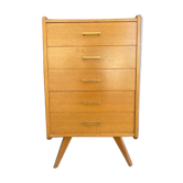 Vintage compass foot dresser