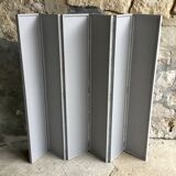 Vintage screen with 6 wooden vents