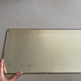 Fine beveled mirror 24x106cm