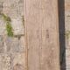Rustic wooden bench