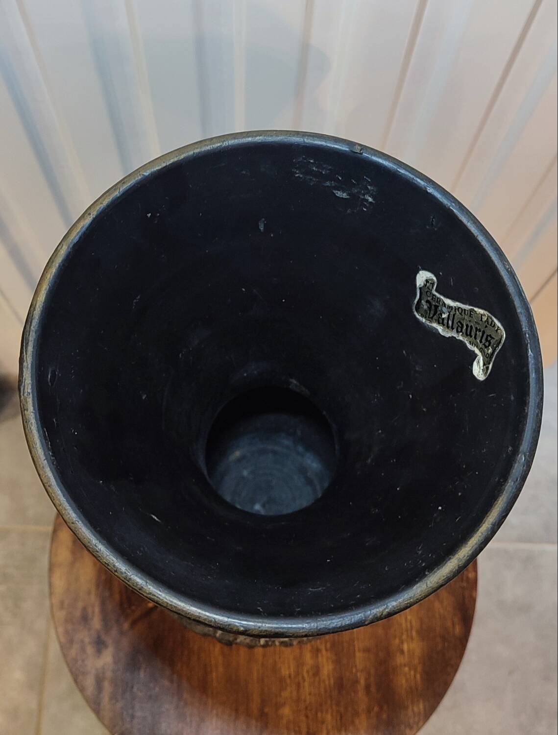 Large Fady Vallauris ceramic vase