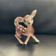 Porcelain doe figurine