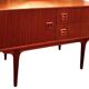 Vintage Scandinavian teak enfilade commode