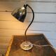 Table lamp chromed metal of the 50s