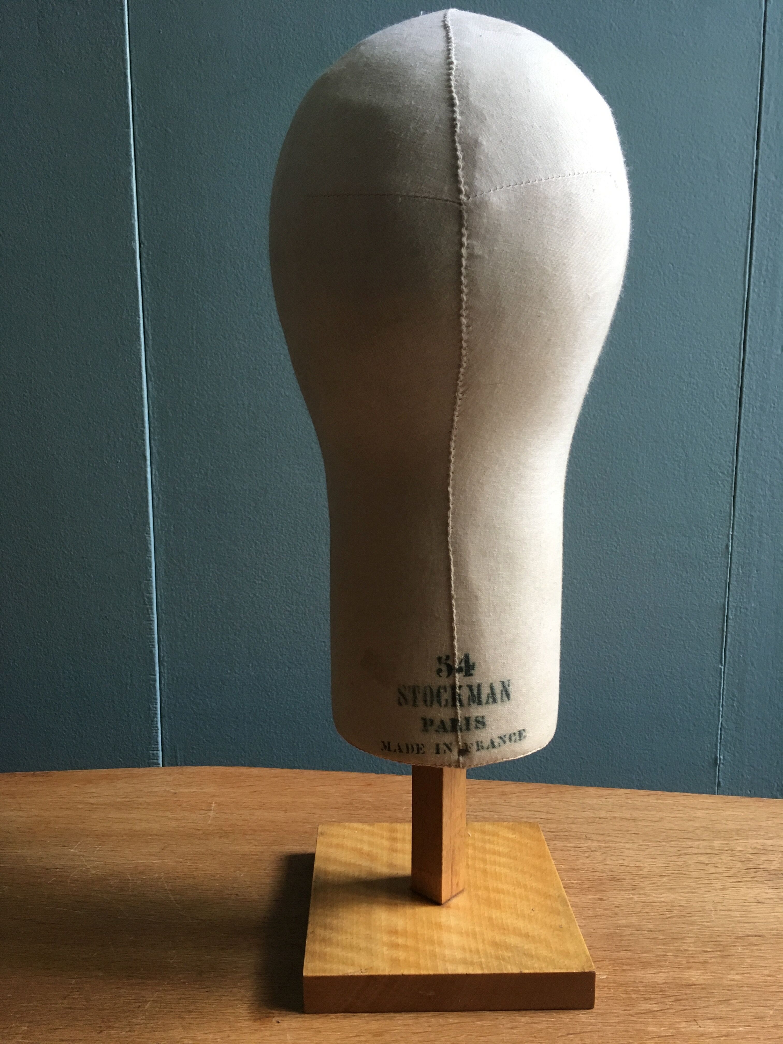 Head mannequin Hat Stockman on foot