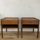 Vintage teak bedside tables – Gillis Lundgren “System” – IKEA 1960