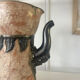 Belgian ceramic pitcher signed Sylvain Sttublet