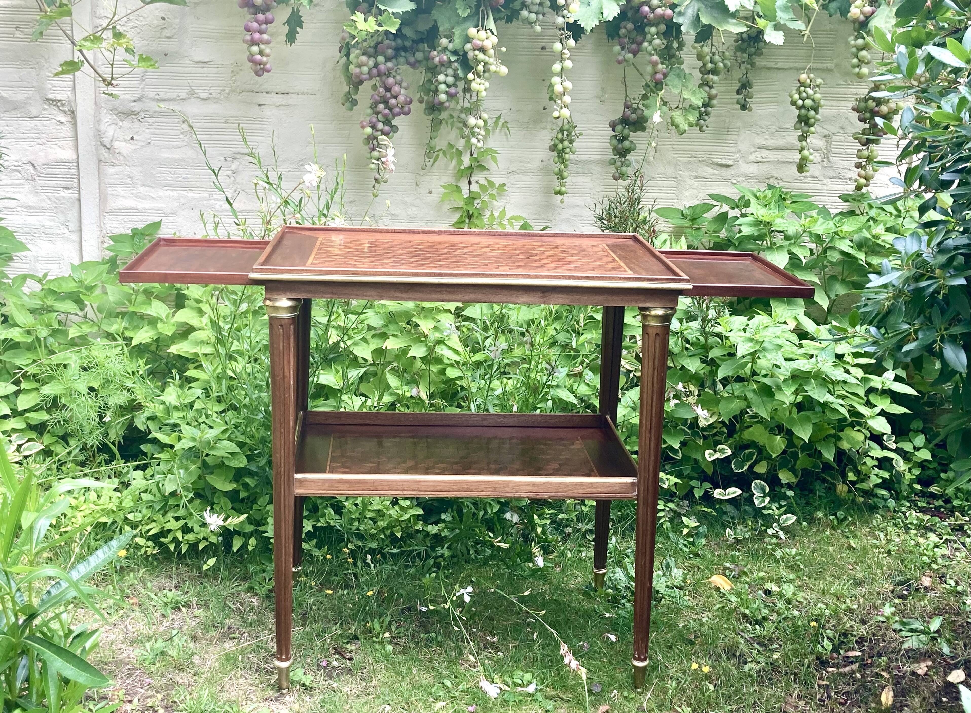 Tea table/Side table - Model making - Louis XVI