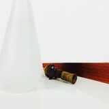 Mid century teak wall lamp, 1960s