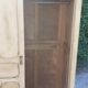 Parisian cabinet with 2 sliding doors 1 shelf solid beech