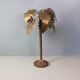 Vintage Coastal French Maison Jansen style  Copper Palm Tree
