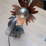 Flower lamp, Maison Jansen style, 1970s
