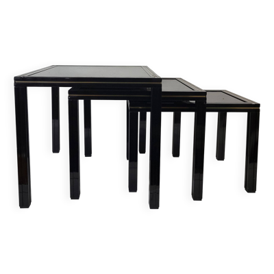 Table gigogne par Pierre Vandel 1970