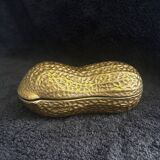 Vintage 1960s-70s ceramic peanut box